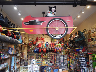 store interior of dog gifts
